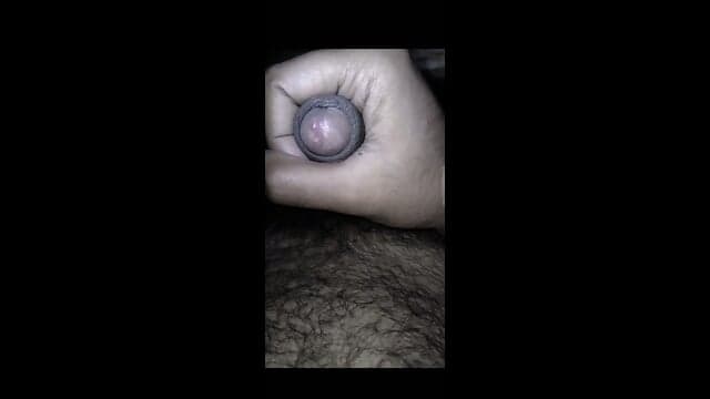 Hardcore jerking off precum show