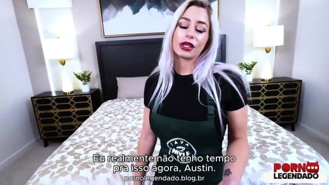 Legendado sexo com madrasta chupou pau do enteado em troca de indicaÃ§Ã£o de emprego pt. 2