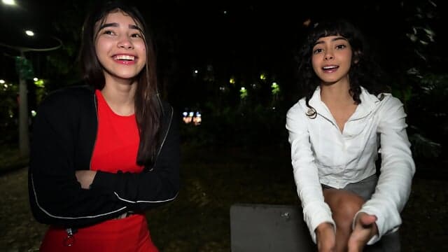 Public Pickup - We Met Her In A Park And Made Her Join A Threesome