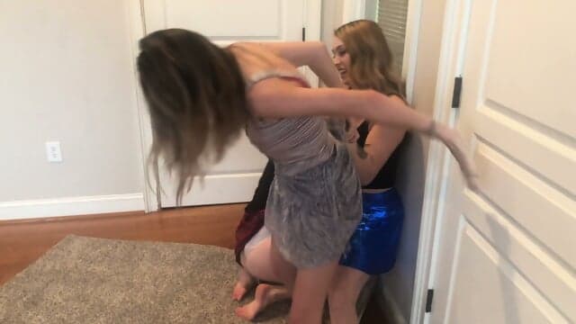 Wedgie Girls - Wedgie Wrestling in Skirts