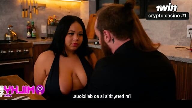 Busty milf gets banged without a condom by her husband's best friend