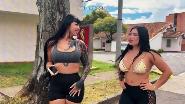 Fit Girls Tourists In Cali, Ask Stranger For Help And End Up In Threesome Without Condom In Their Apartment