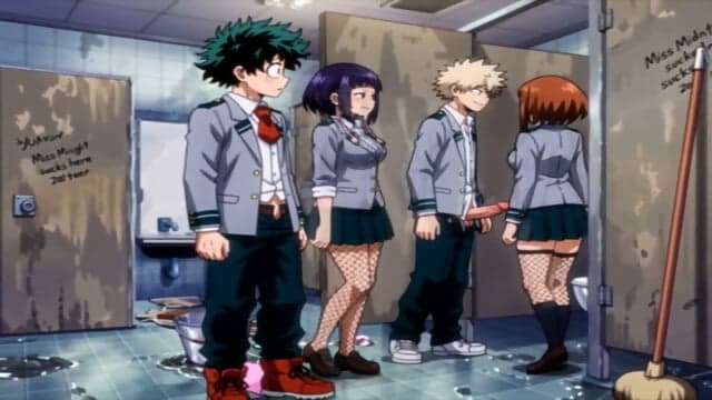 The High School Bathroom